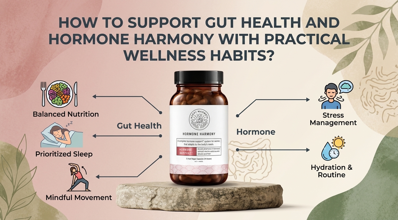 Happy Mammoth wellness supplements for gut health and hormone harmony